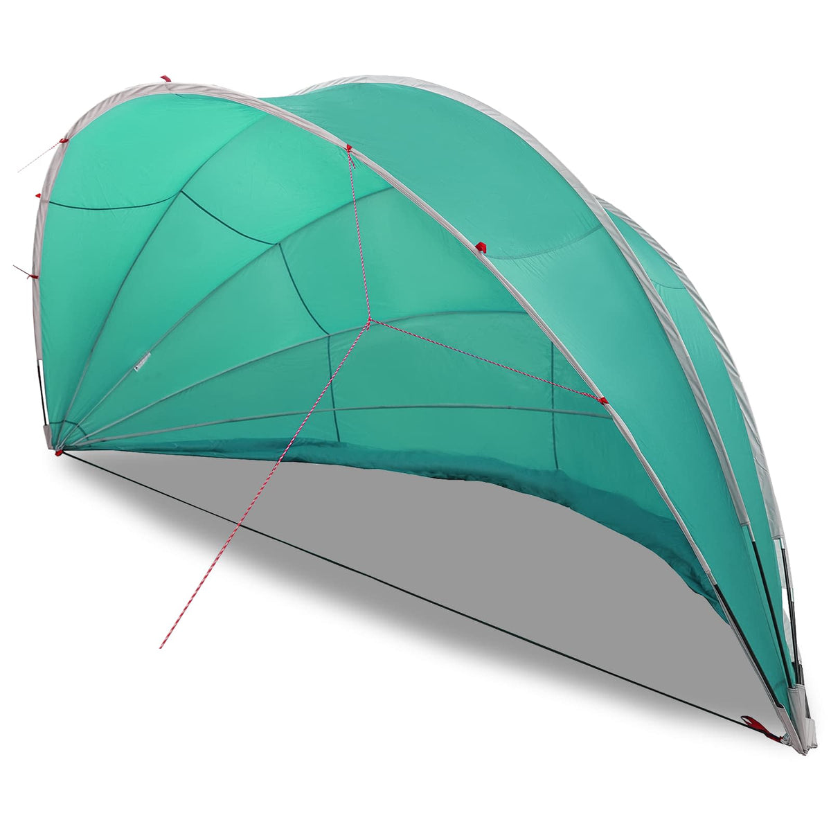 Pool Dome 592 x 590 x 275 cm 185T polyester med PU-belægning
