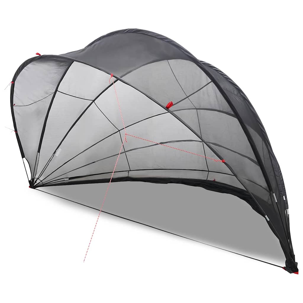 Pool Dome 592 x 590 x 275 cm 185T polyester med PU-belægning