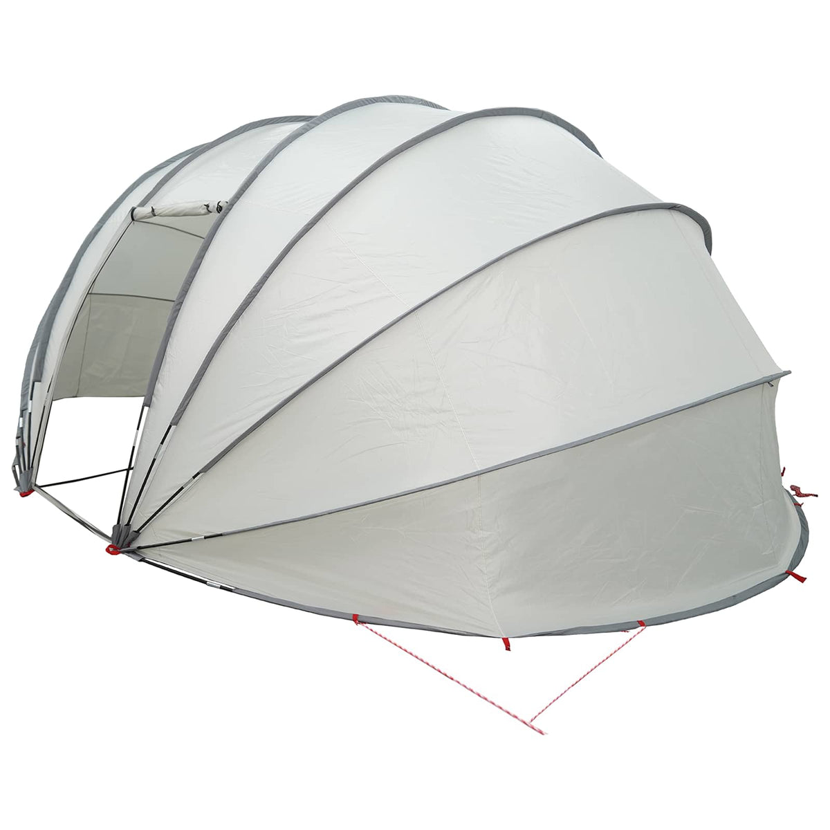 Pooltelt Dome 538 x 440 x 204 cm Grå