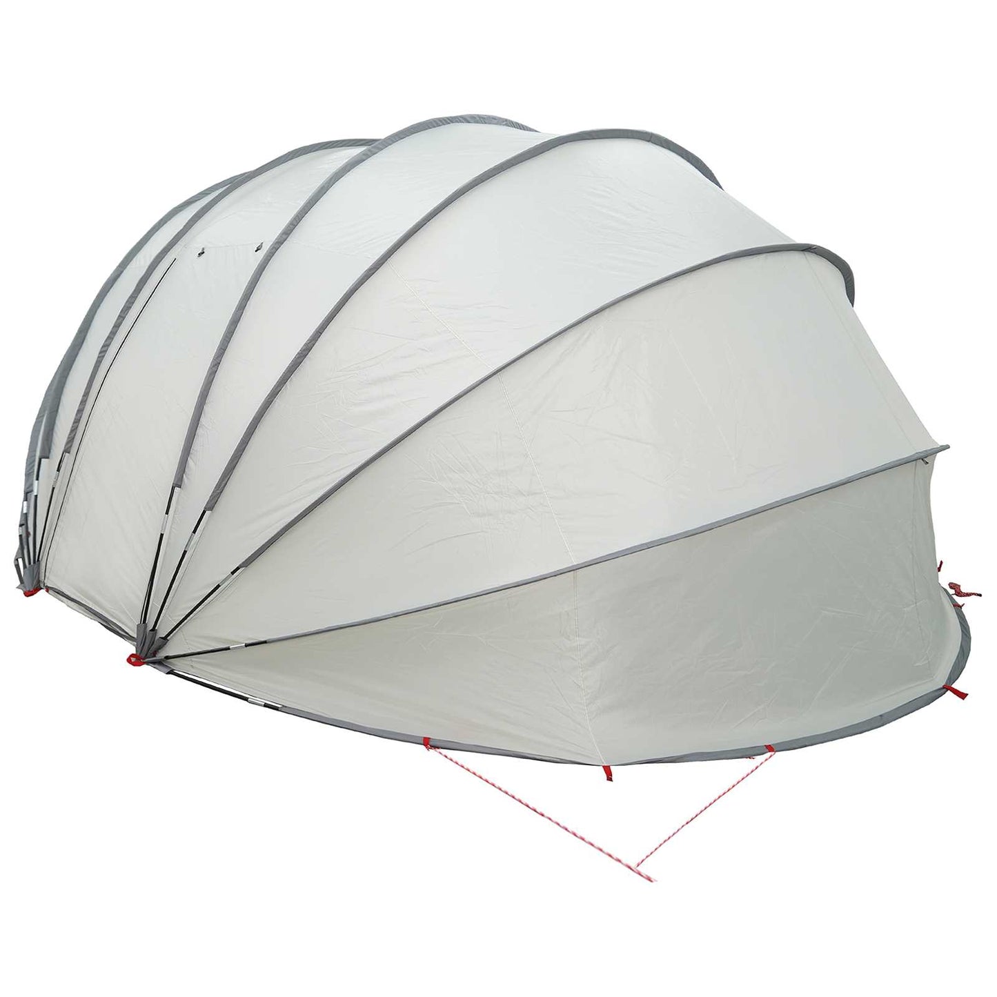 Pooltelt Dome 538 x 440 x 204 cm Grå
