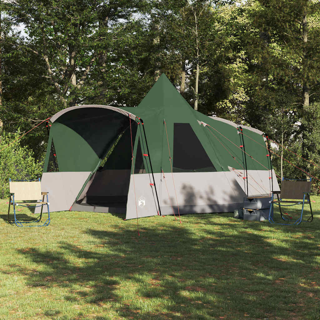 Teepee Telt 8-Personer 8 personer Grøn