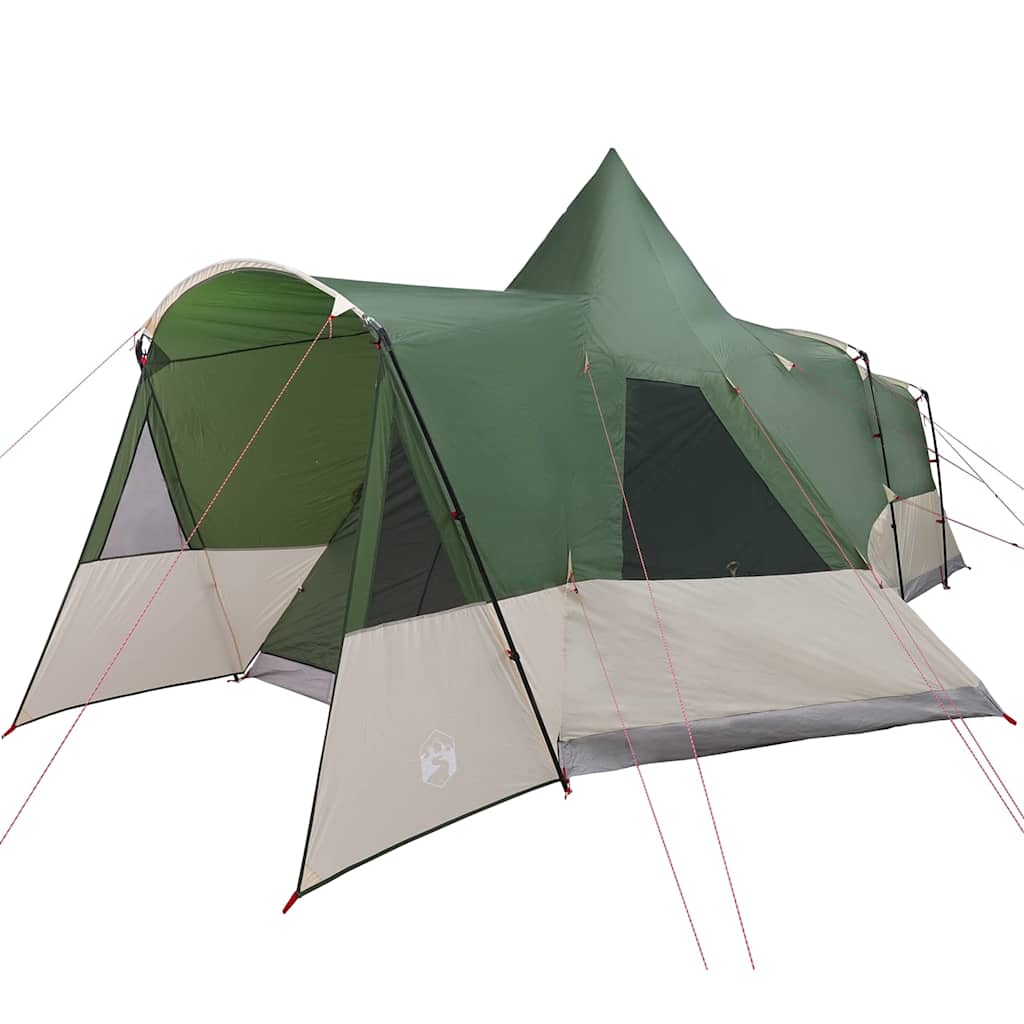 Teepee Telt 8-Personer 8 personer Grøn