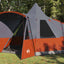 Teepee Telt 8-Personer 8 personer Grå og orange