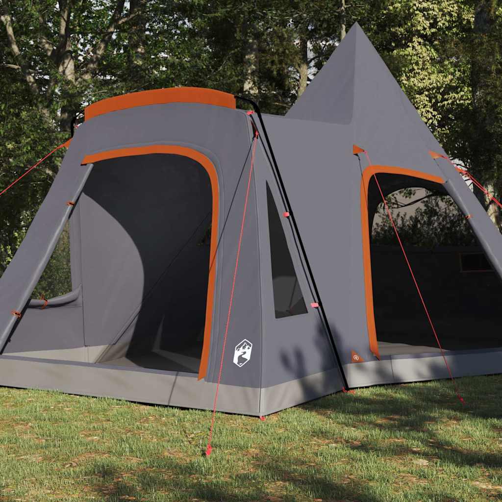 Teepee Telt til 5 Personer 5 personer Grå og orange
