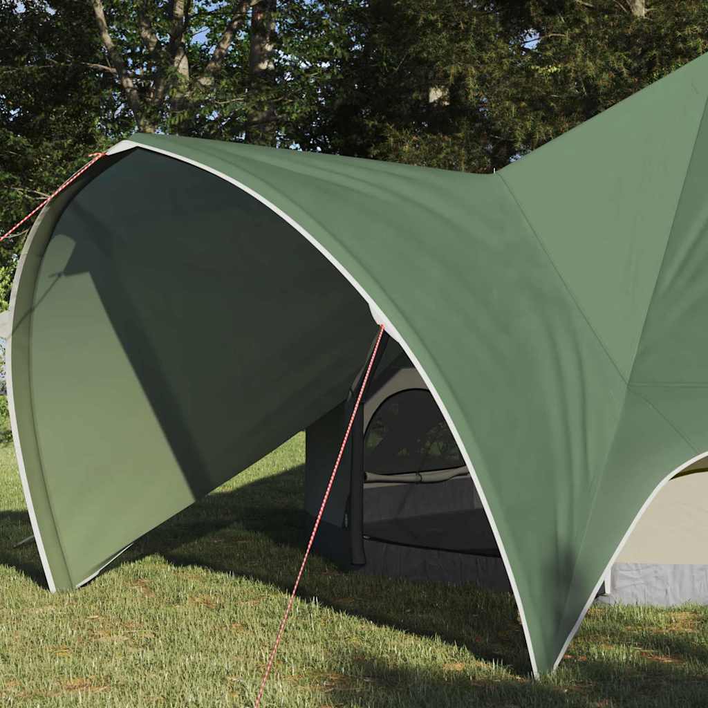 Teepee Telt 3-Person 3-personers Grøn og Grå