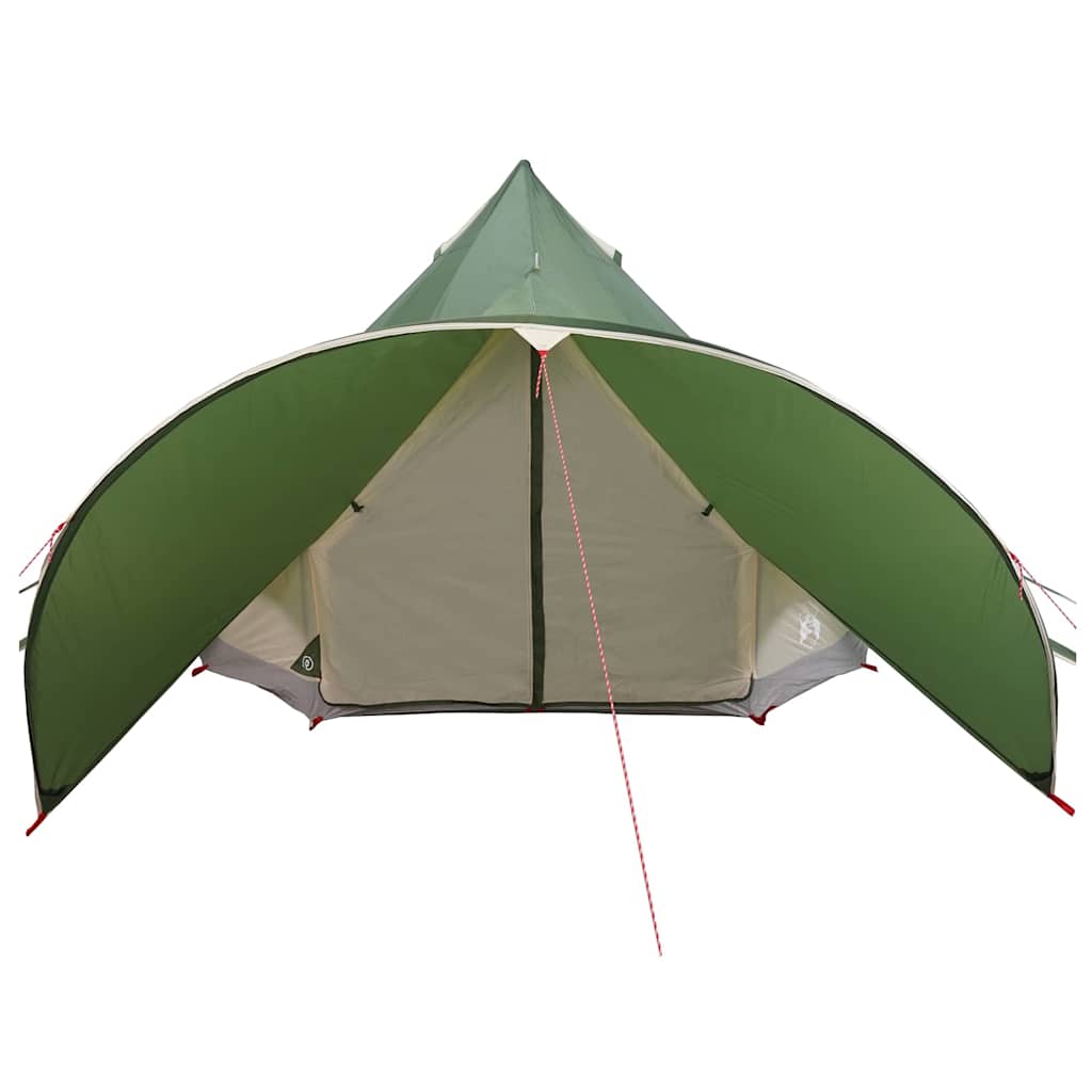 Teepee Telt 3-Person 3-personers Grøn og Grå