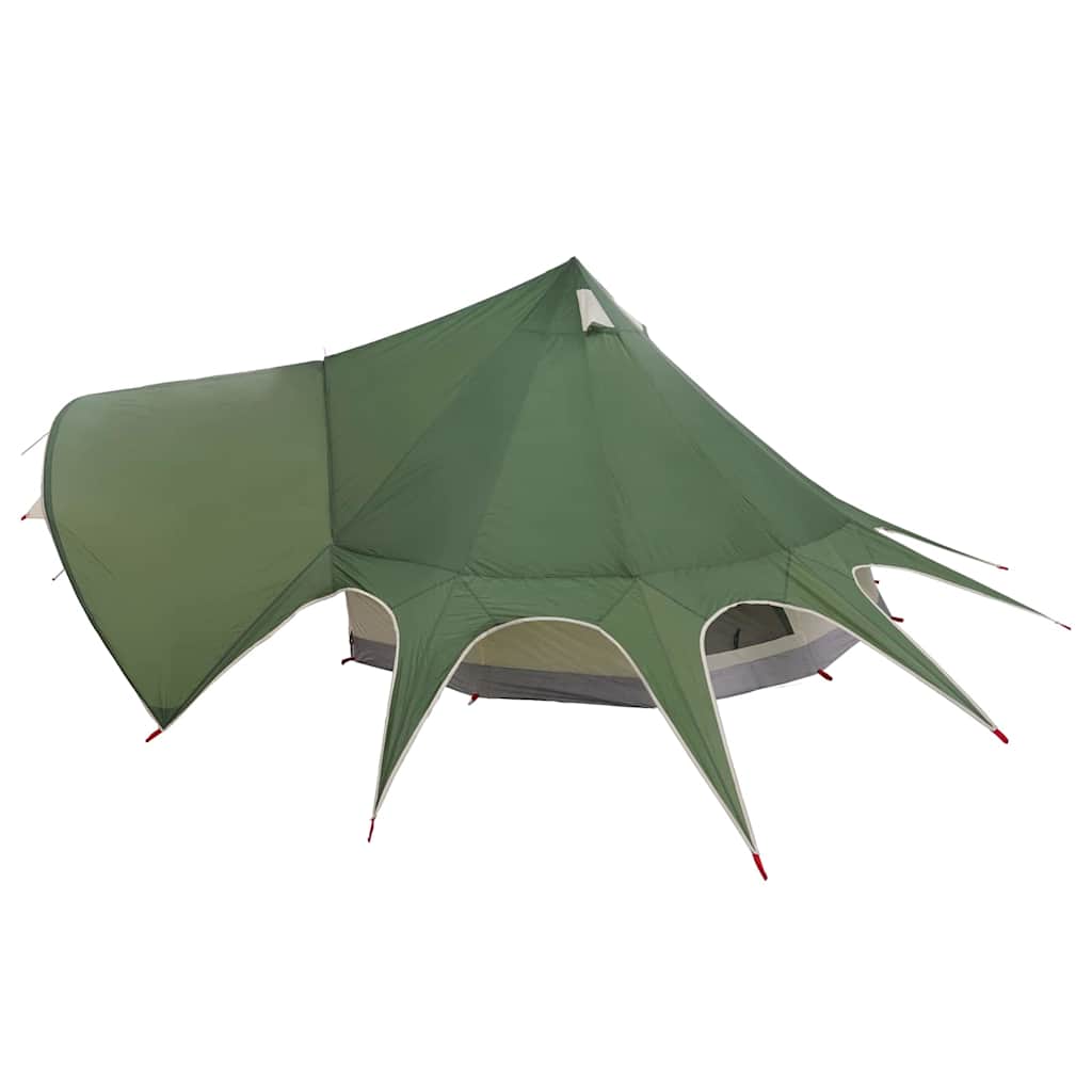 Teepee Telt 3-Person 3-personers Grøn og Grå