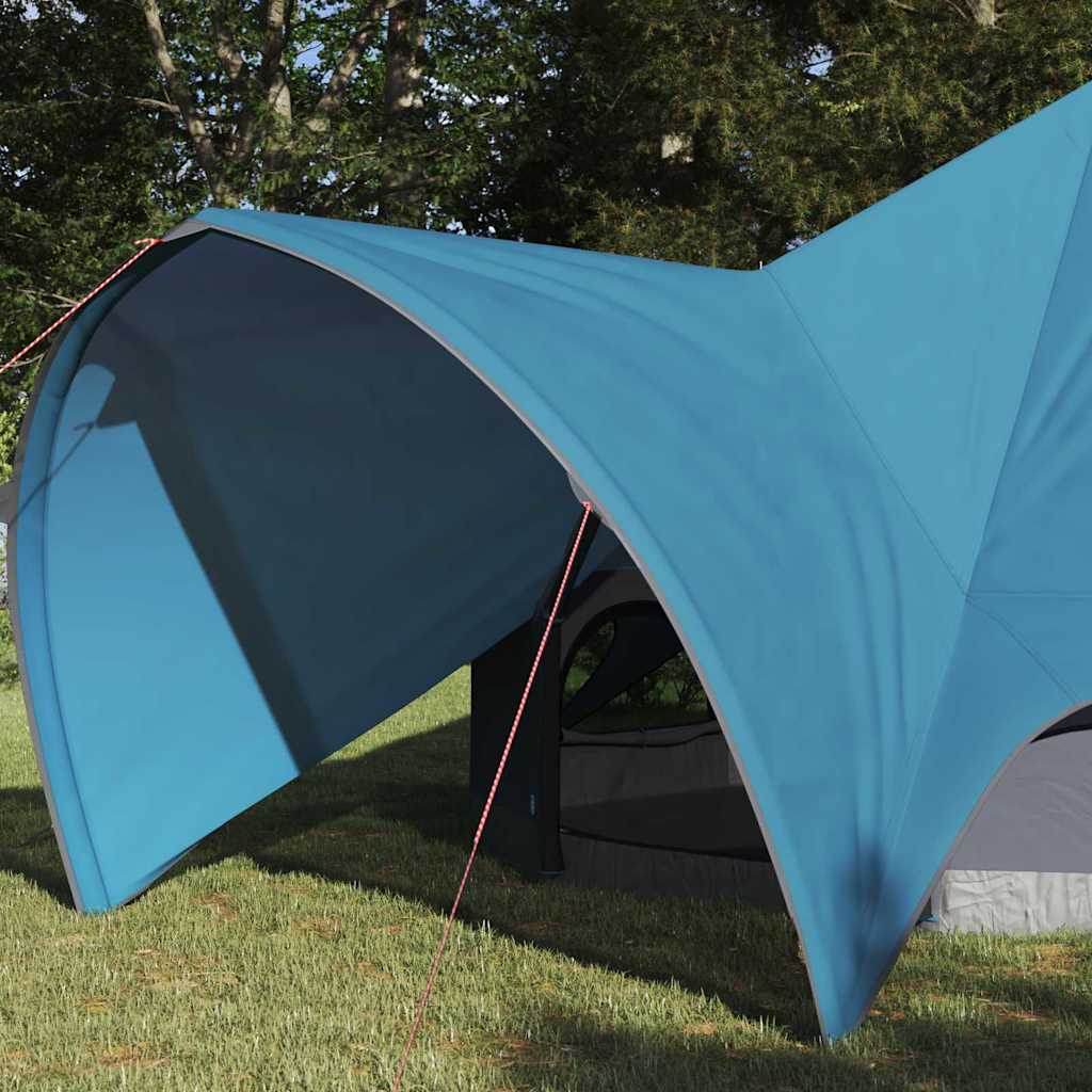 Teepee Telt 3-Person 3-personers Blå og grå