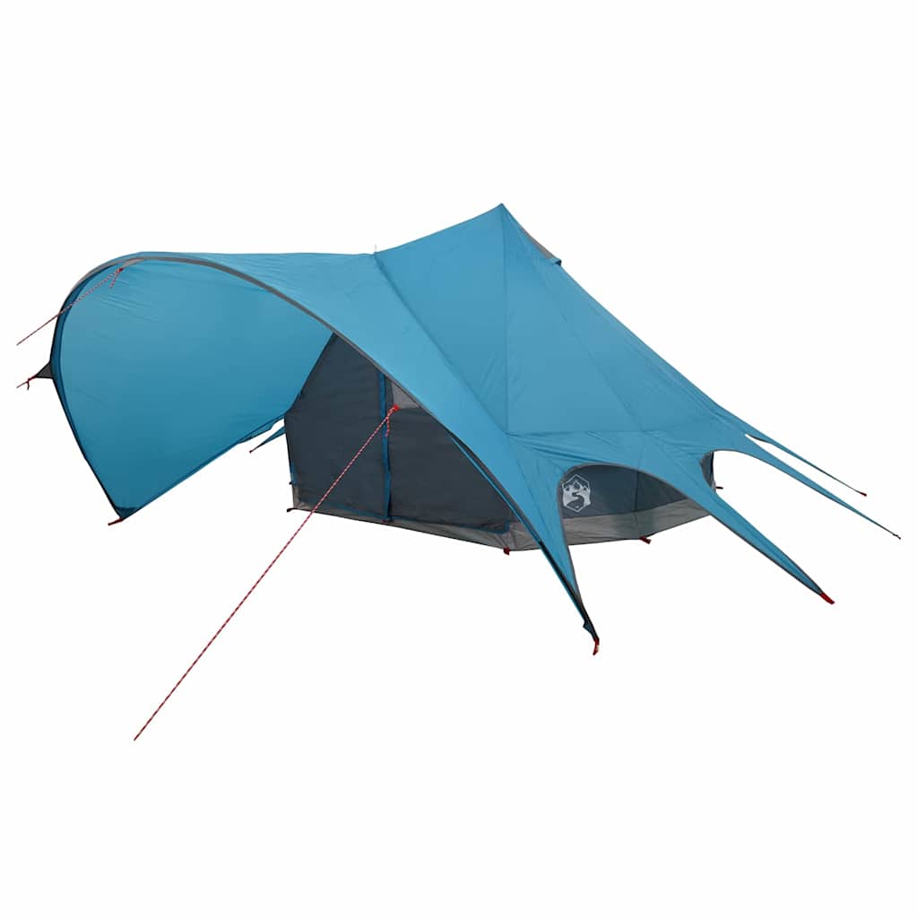 Teepee Telt 3-Person 3-personers Blå og grå