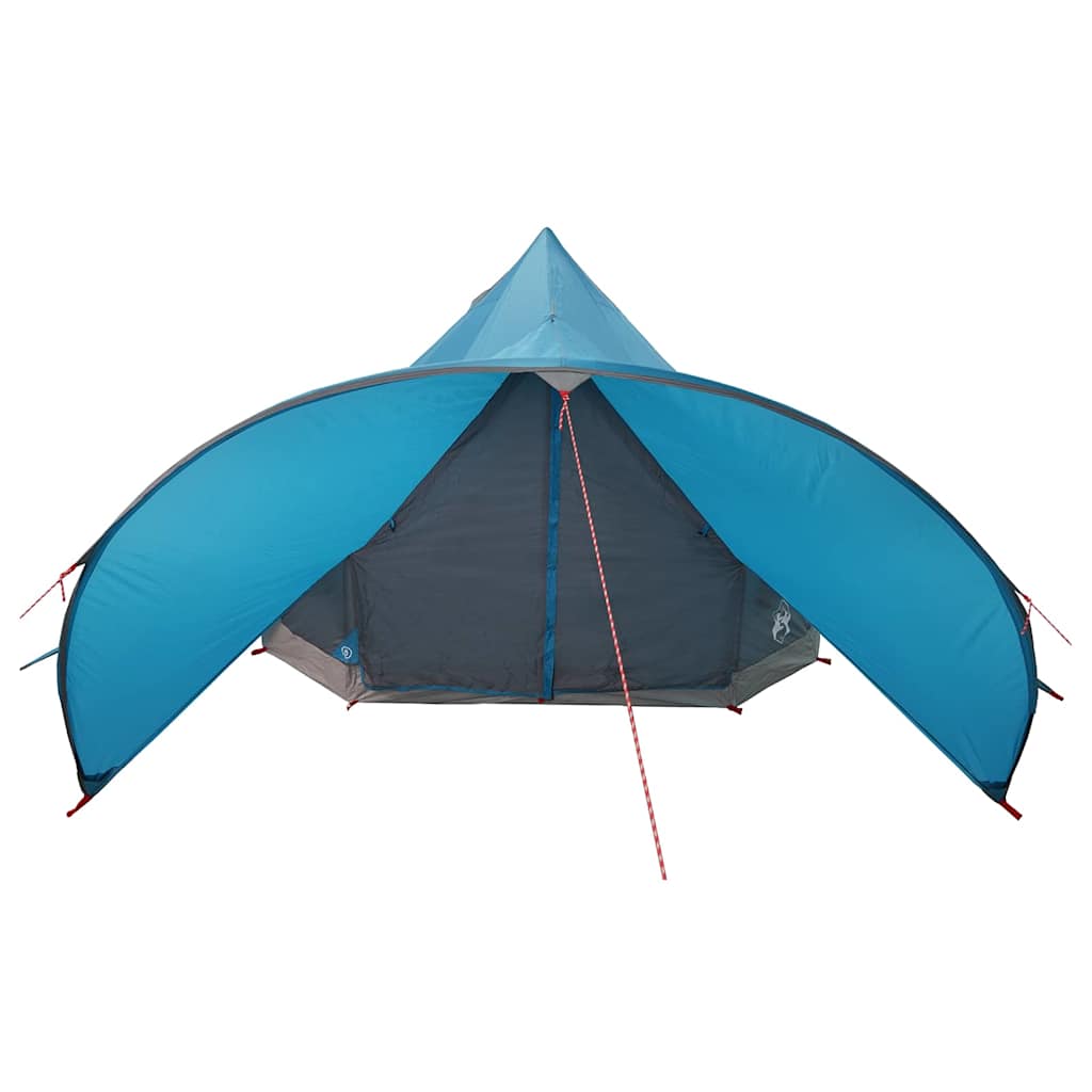 Teepee Telt 3-Person 3-personers Blå og grå
