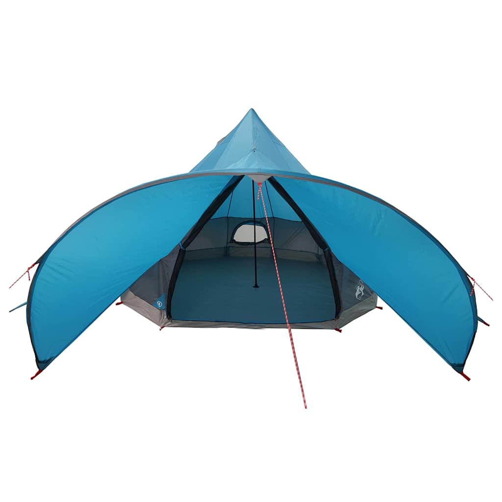 Teepee Telt 3-Person 3-personers Blå og grå
