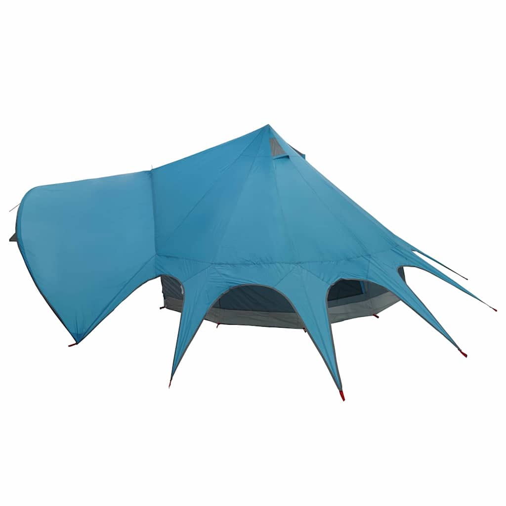 Teepee Telt 3-Person 3-personers Blå og grå