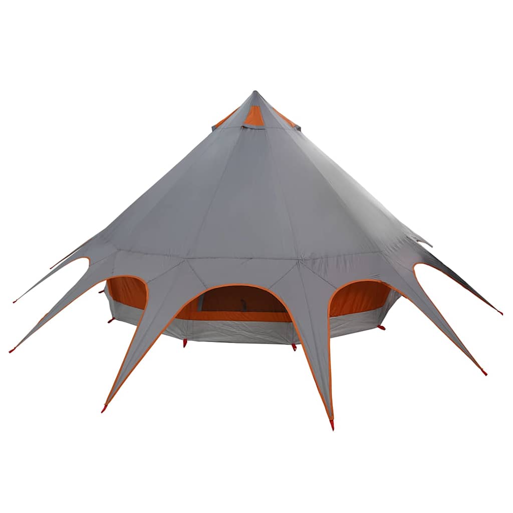 Teepee Telt til 5 Personer 5-personers Grå og orange