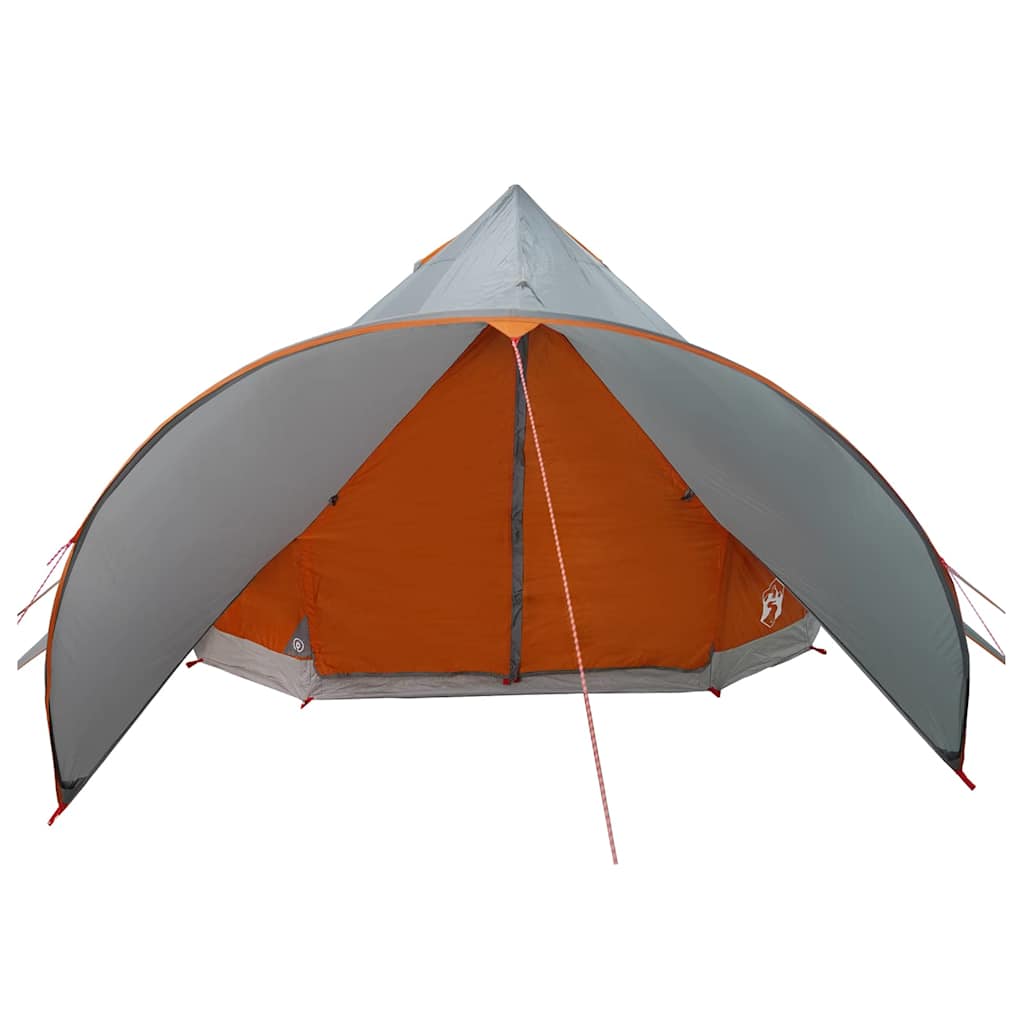 Teepee Telt til 5 Personer 5-personers Grå og orange