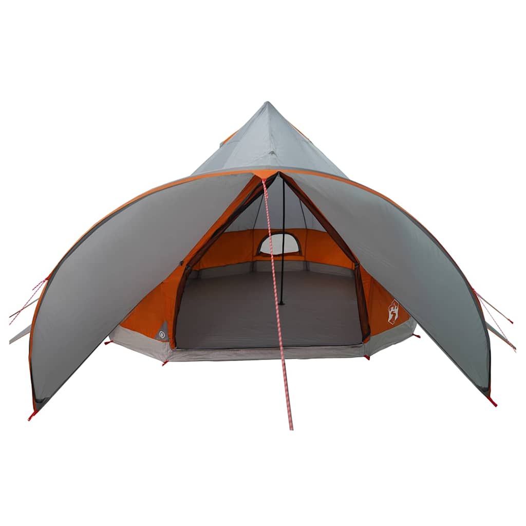 Teepee Telt til 5 Personer 5-personers Grå og orange