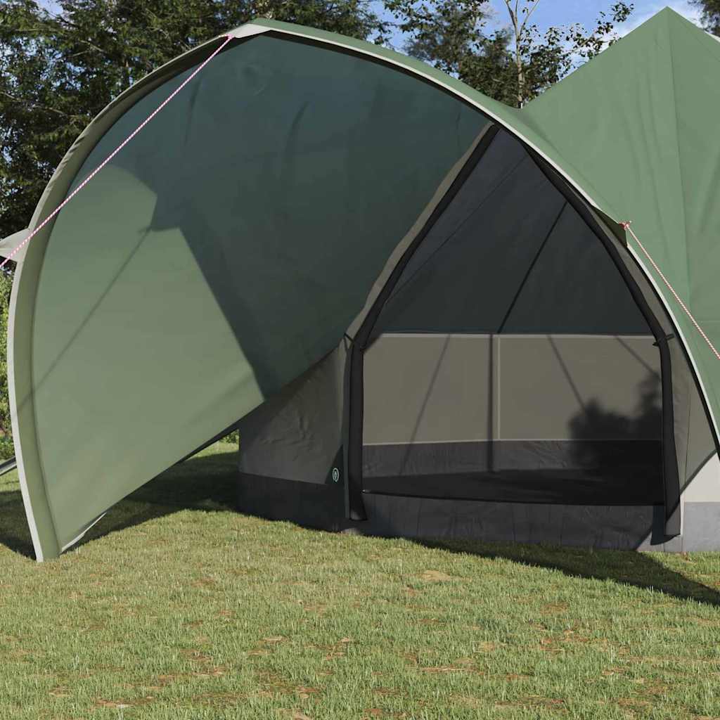 Teepee Telt 7-Personer 7-personers Grøn og Grå