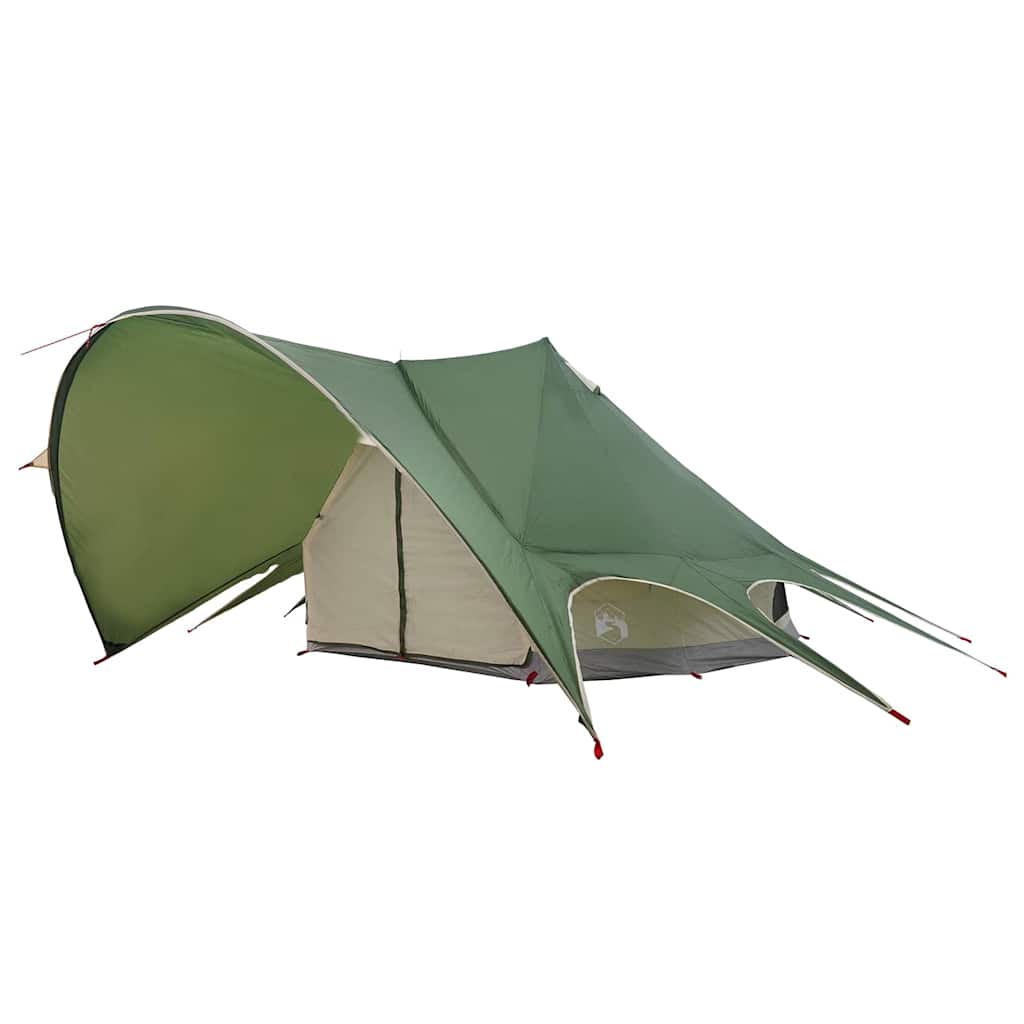 Teepee Telt 7-Personer 7-personers Grøn og Grå