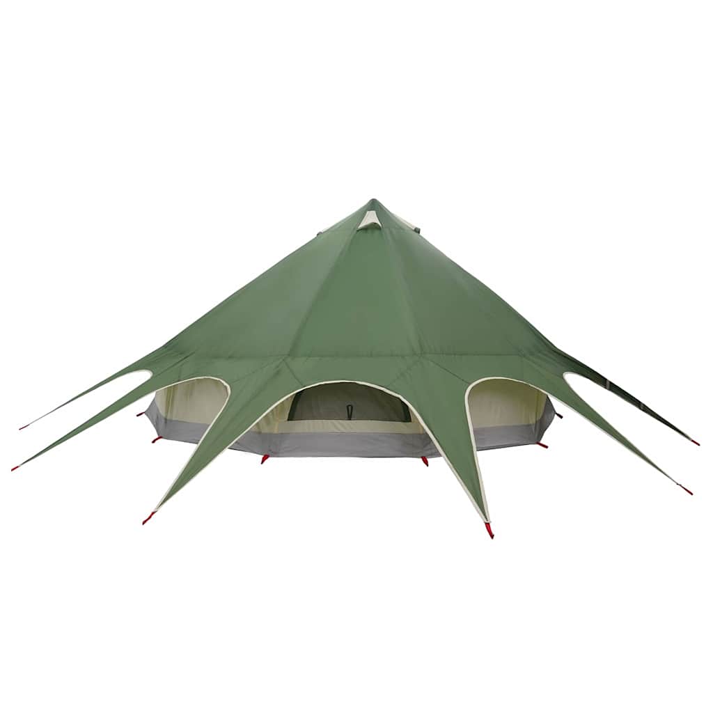 Teepee Telt 7-Personer 7-personers Grøn og Grå
