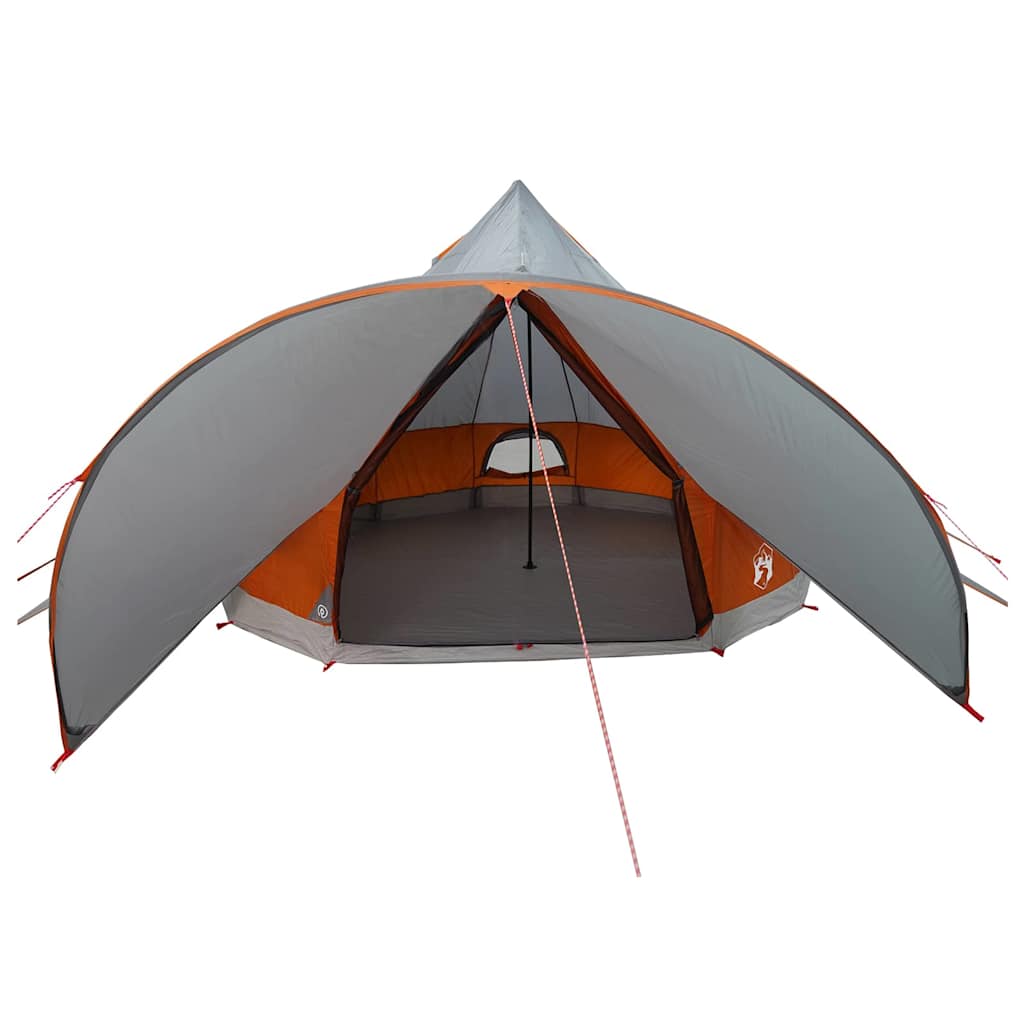 Teepee Telt 7-Personer 7-personers Grå og orange