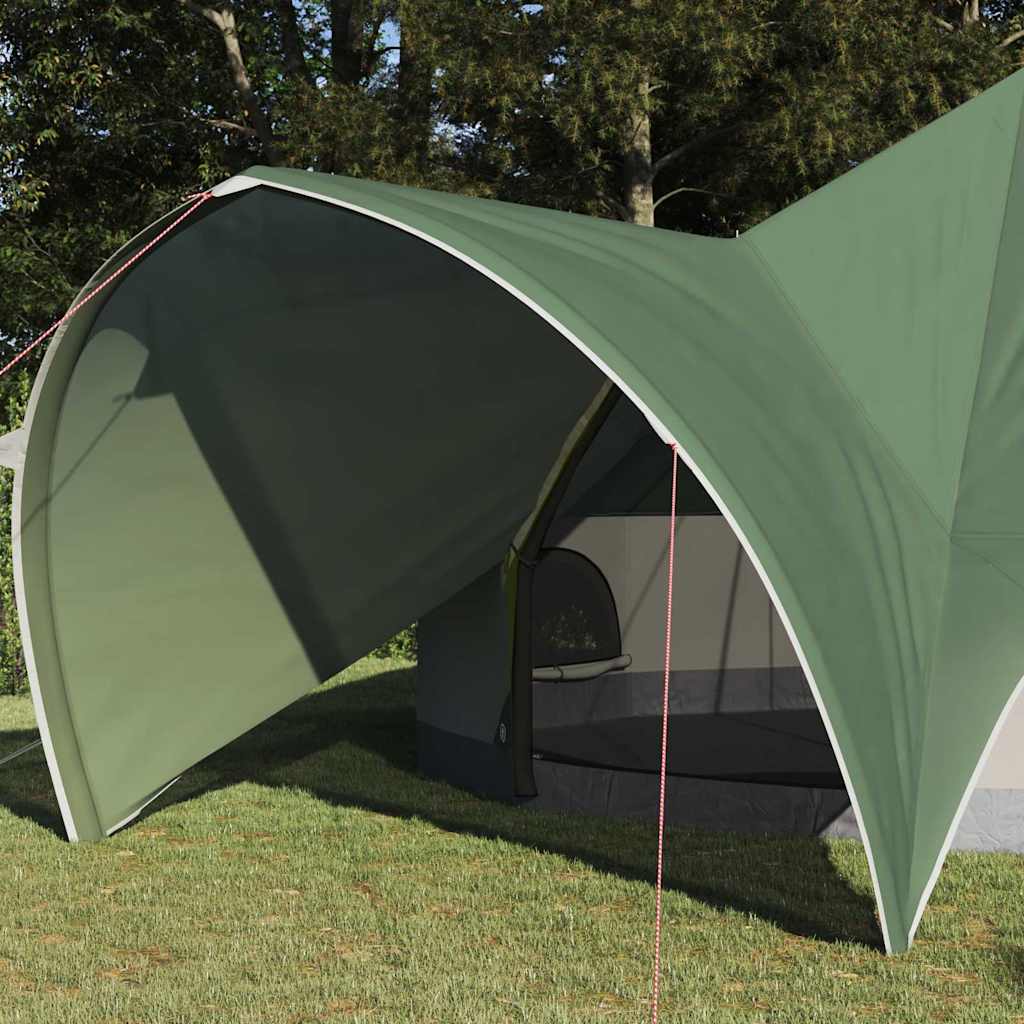 Teepee Telt 9-Personer 9-personers Grøn og Grå