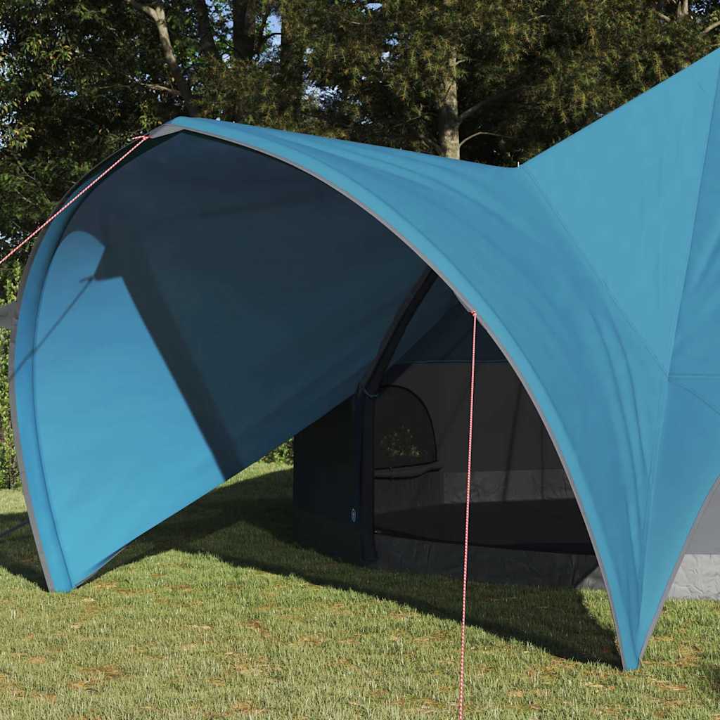 Teepee Telt 9-Personer 9-personers Blå og grå