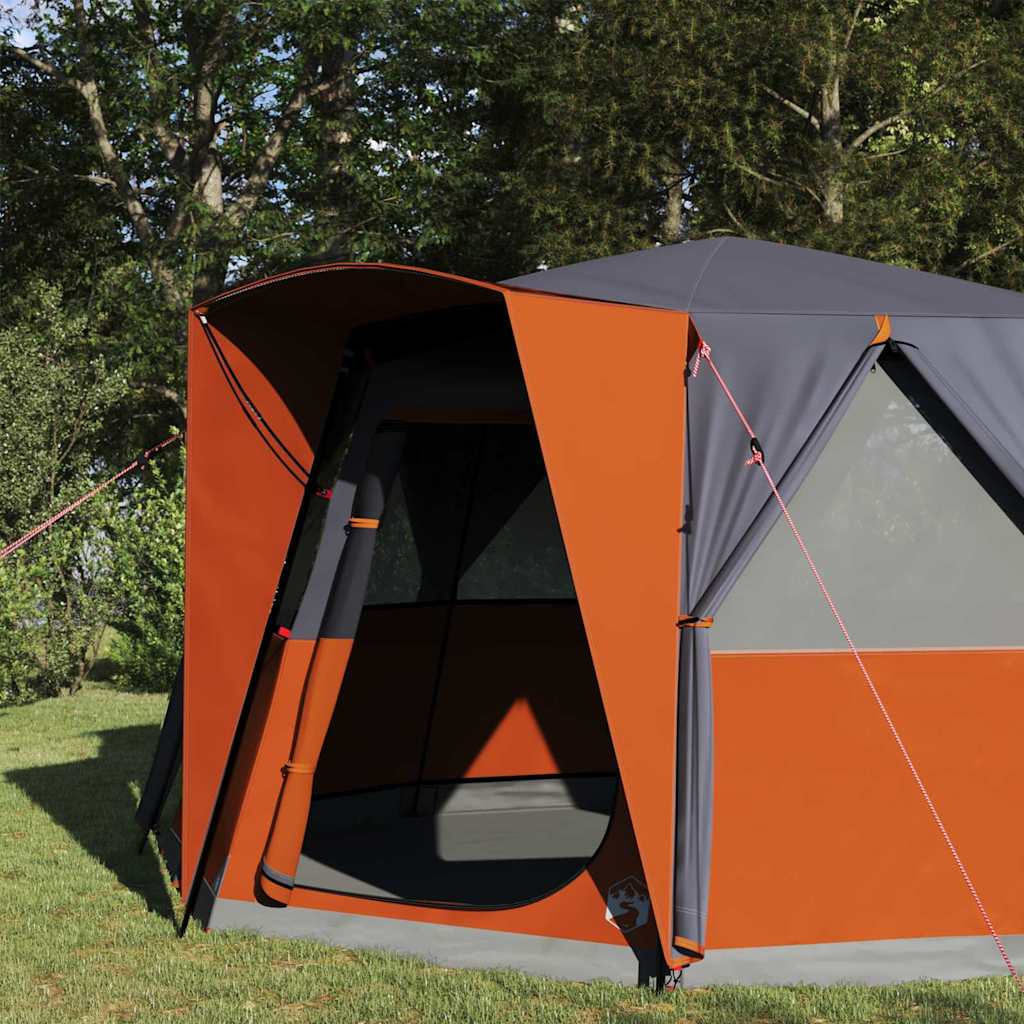 Cabin Telt 6-Personer med tag Grå og orange 425 x 396 x 222 cm