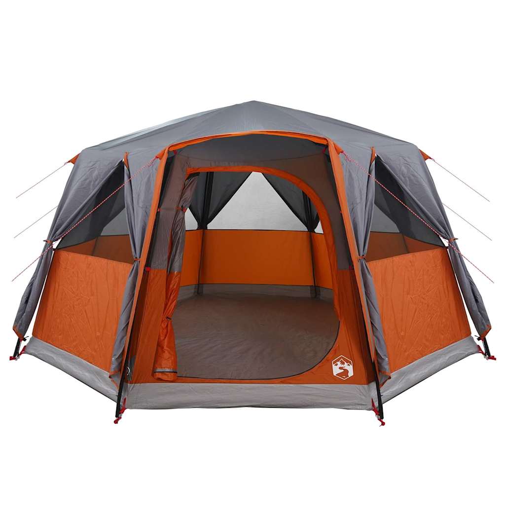 Cabin Telt 6-Personer med tag Grå og orange 425 x 396 x 222 cm