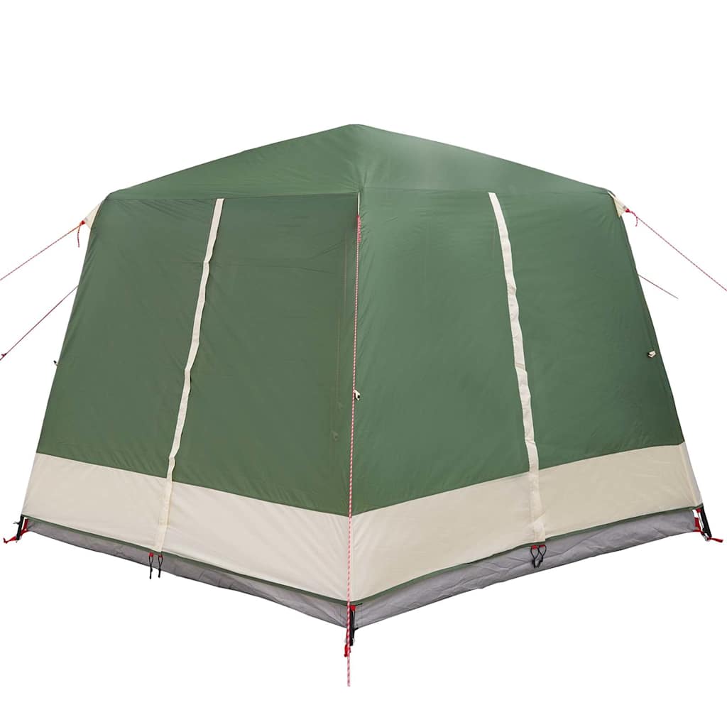 Cabin Tent 5-Person med tag Grøn og Hvid 333 x 317 x 194 cm