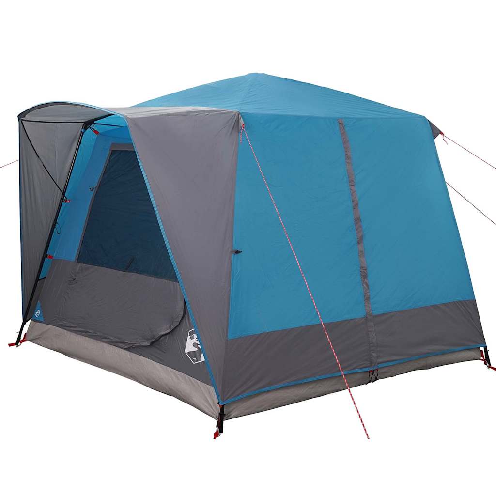 Cabin Tent 5-Person med tag Blå og grå 333 x 317 x 194 cm