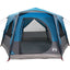 Cabin Tent 5-Person med tag Blå og grå 333 x 317 x 194 cm
