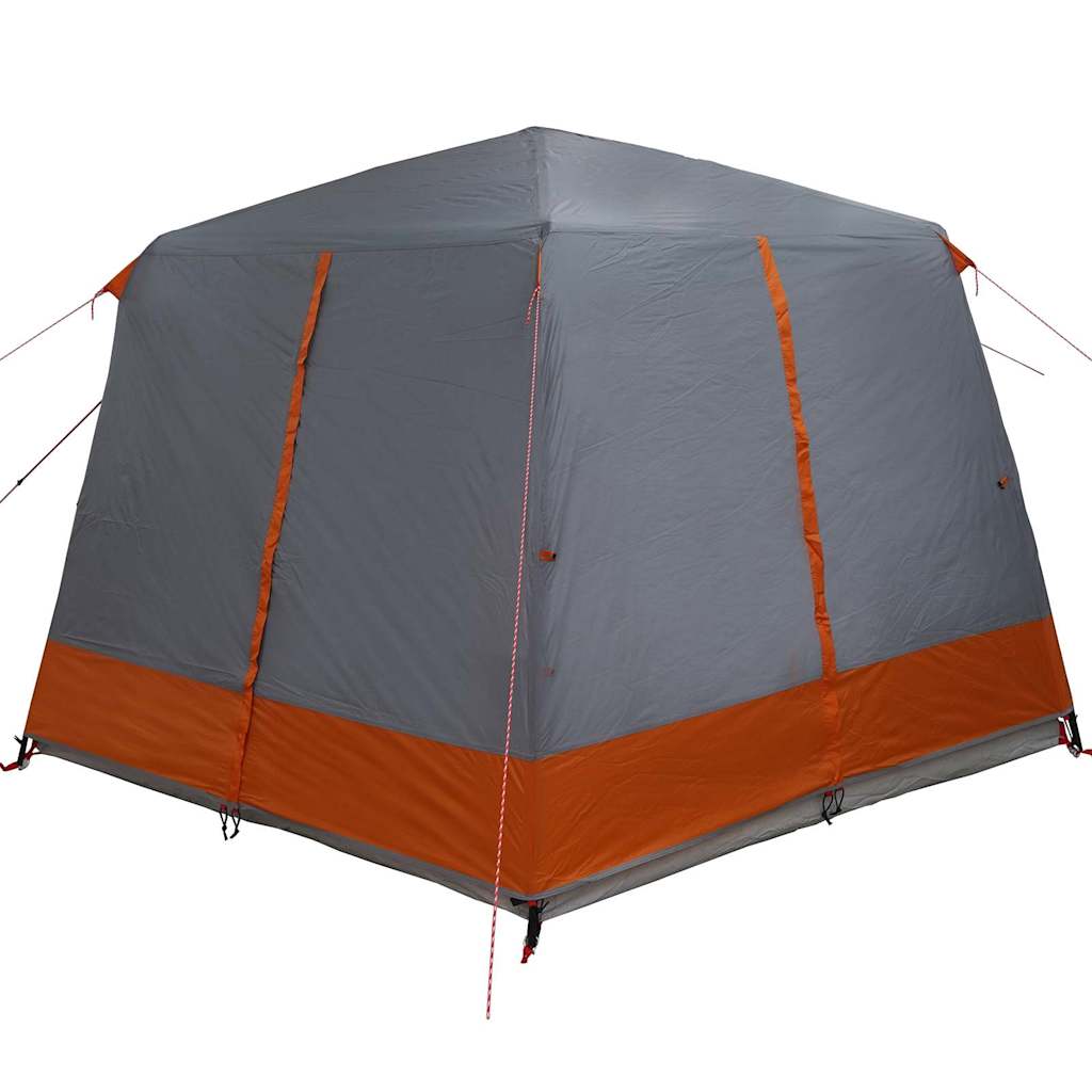 Cabin Tent 5-Person med tag Grå og orange 333 x 317 x 194 cm