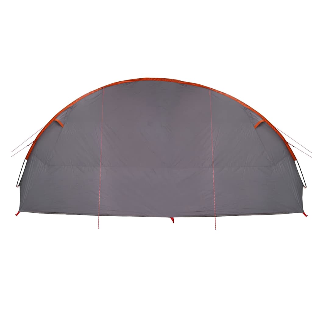 Tunnel Telt 6-Personer 6-personers Grå og orange