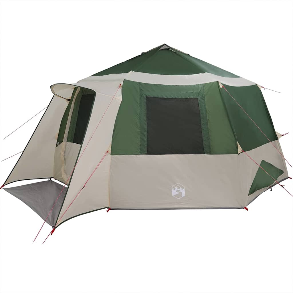Cabin tent til 12 personer Grøn og Grå 500 x 500 x 294 cm