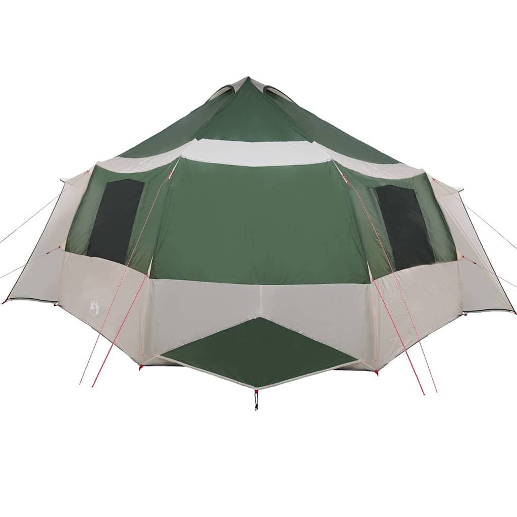 Cabin tent til 12 personer Grøn og Grå 500 x 500 x 294 cm