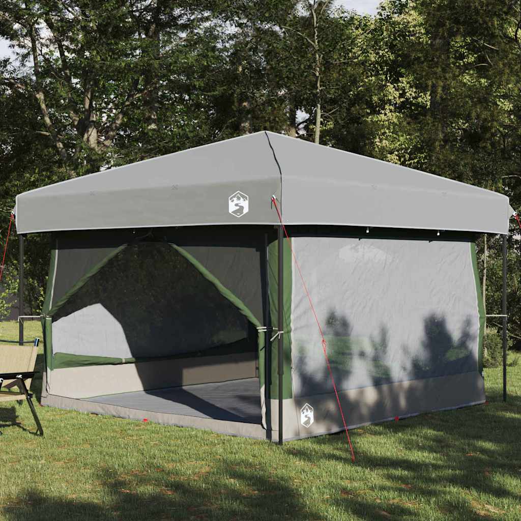 Indertelt til 7 personer 7-personers Grøn og Grå
