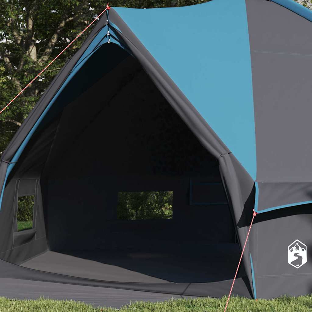 Teepee Telt 10-Personer 10 personer Blå og grå