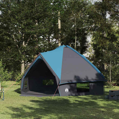 Teepee Telt 10-Personer 10 personer Blå og grå
