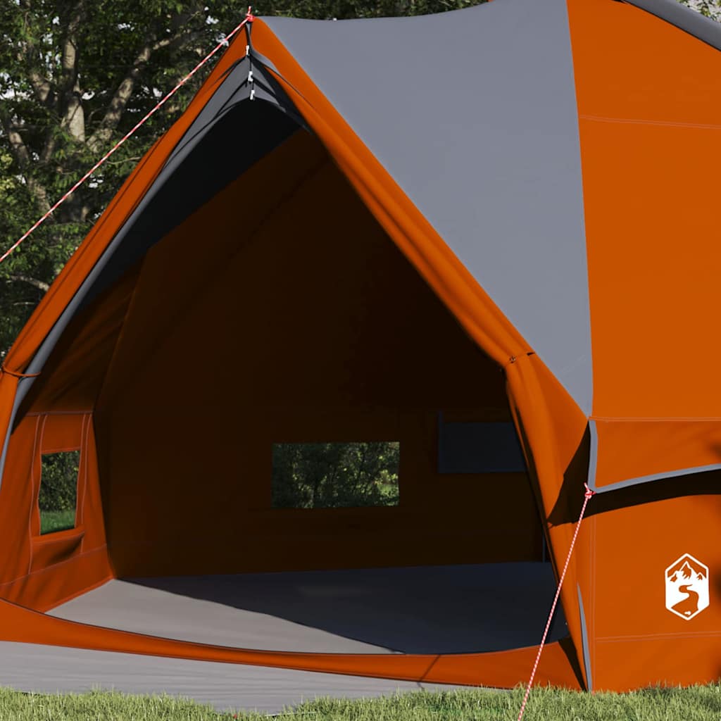 Teepee Telt 10-Personer 10 personer Grå og orange