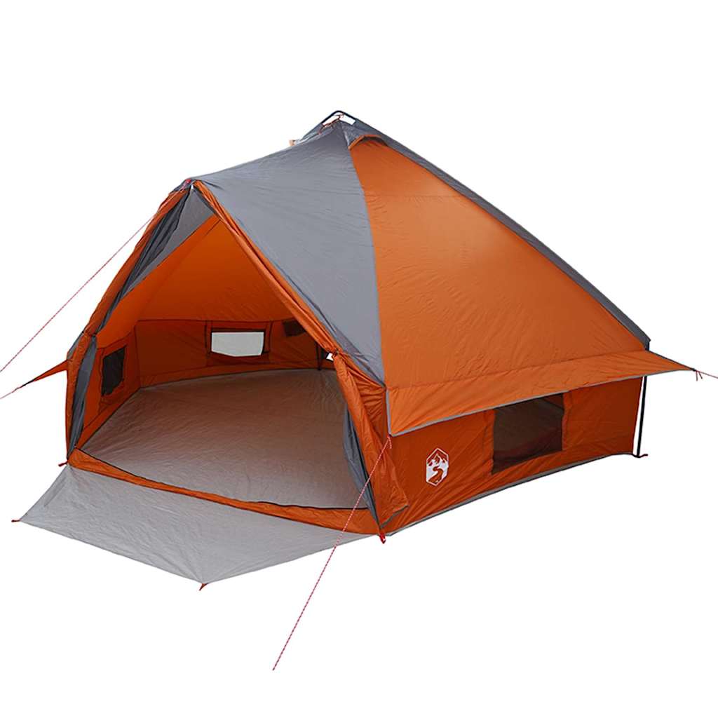Teepee Telt 10-Personer 10 personer Grå og orange