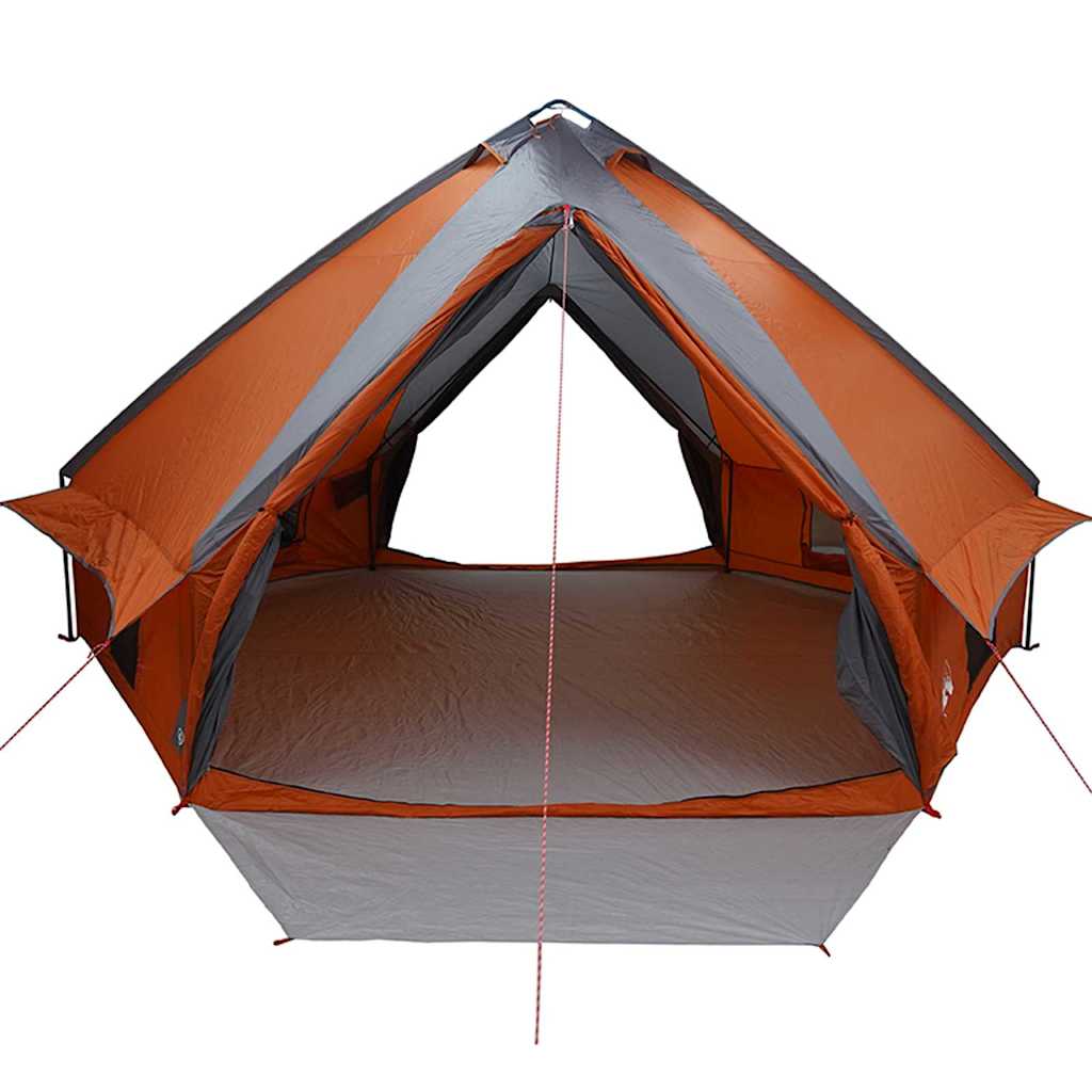 Teepee Telt 10-Personer 10 personer Grå og orange