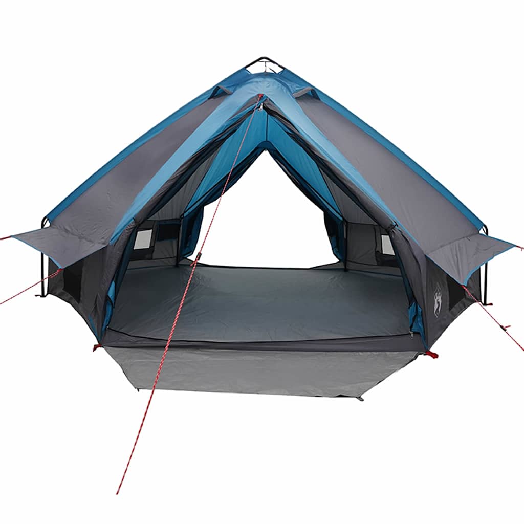 Teepee Telt 8-Personer 8 personer Blå og grå