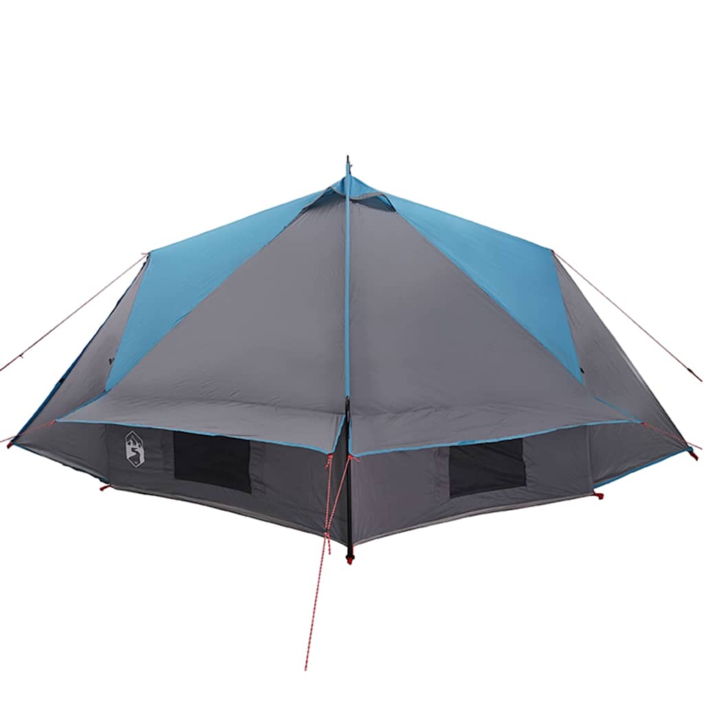 Teepee Telt 8-Personer 8 personer Blå og grå