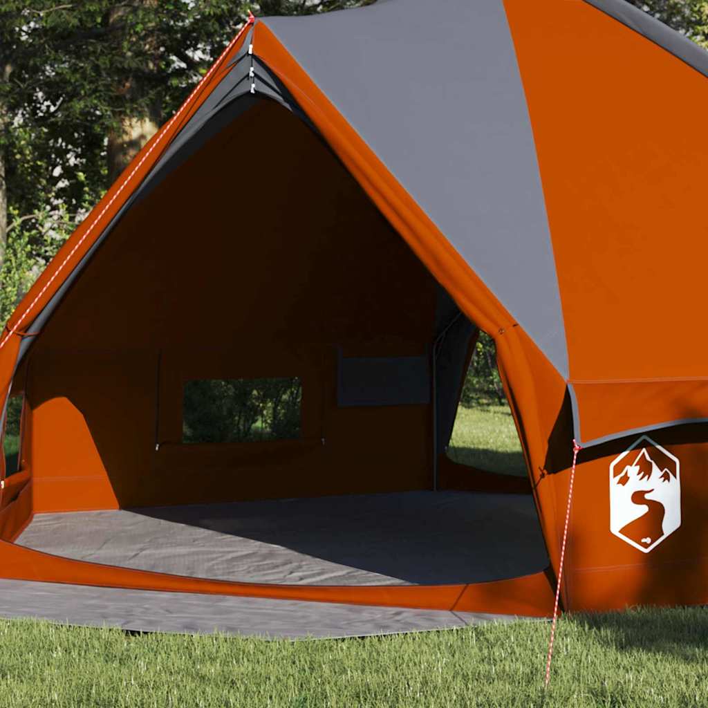Teepee Telt 8-Personer 8 personer Grå og orange