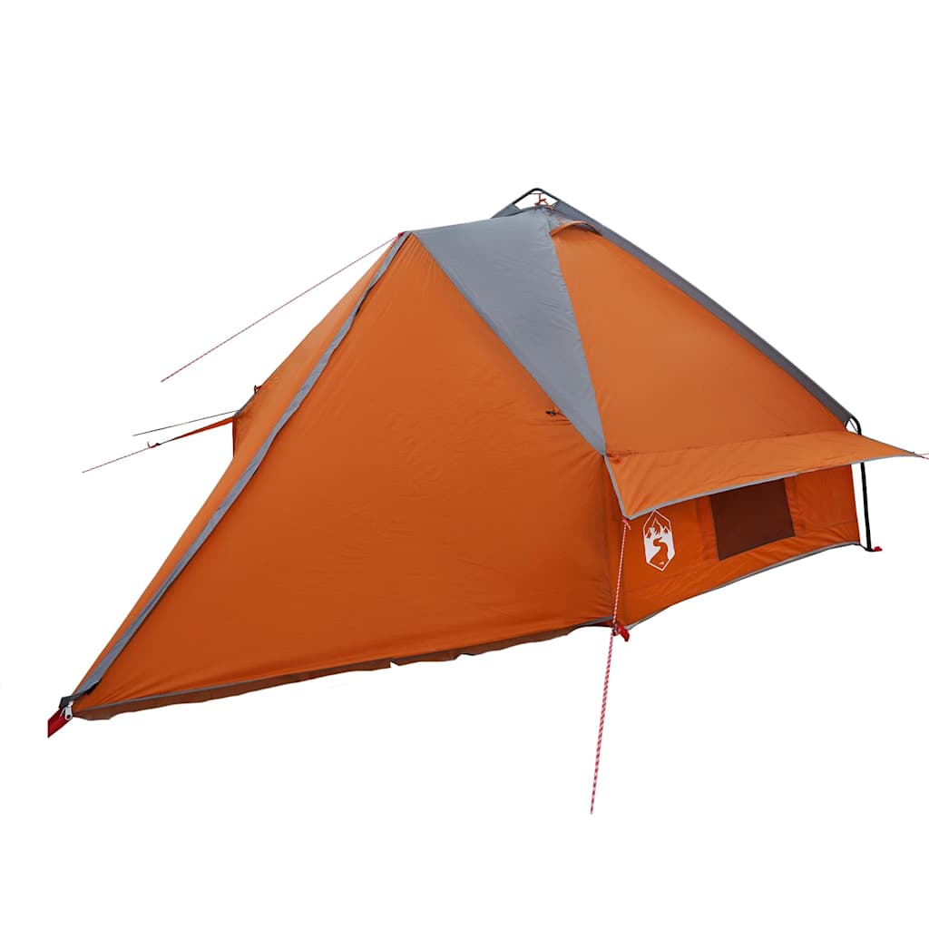 Teepee Telt 8-Personer 8 personer Grå og orange