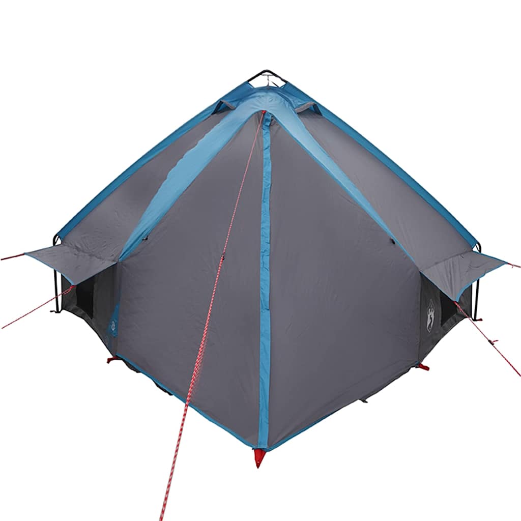 Teepee telt til 6 personer 6 personer Blå og grå