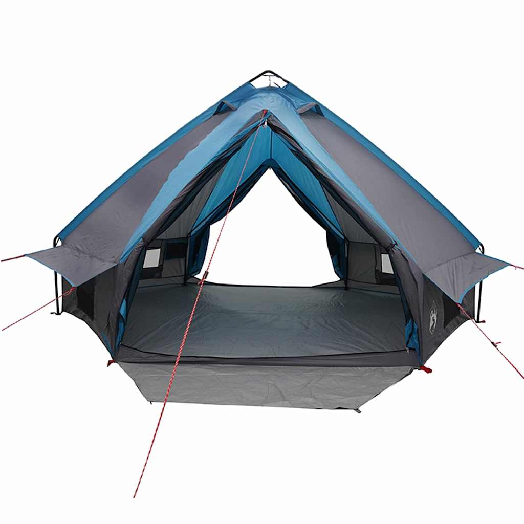 Teepee telt til 6 personer 6 personer Blå og grå