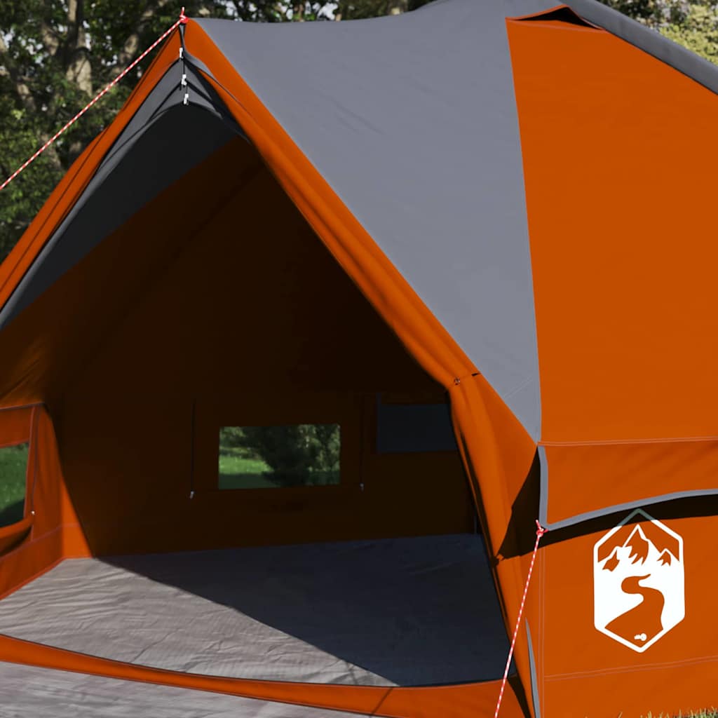 Teepee telt til 6 personer 6 personer Grå og orange