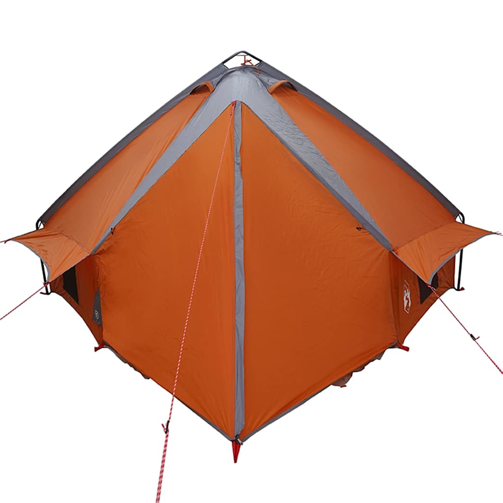 Teepee telt til 6 personer 6 personer Grå og orange