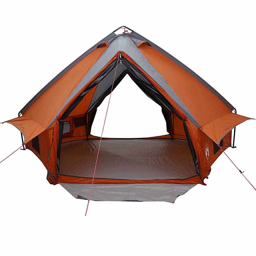 Teepee telt til 6 personer 6 personer Grå og orange