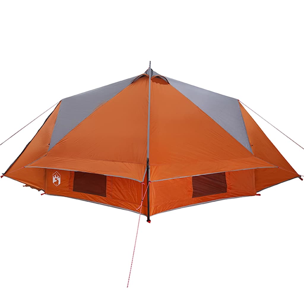 Teepee telt til 6 personer 6 personer Grå og orange